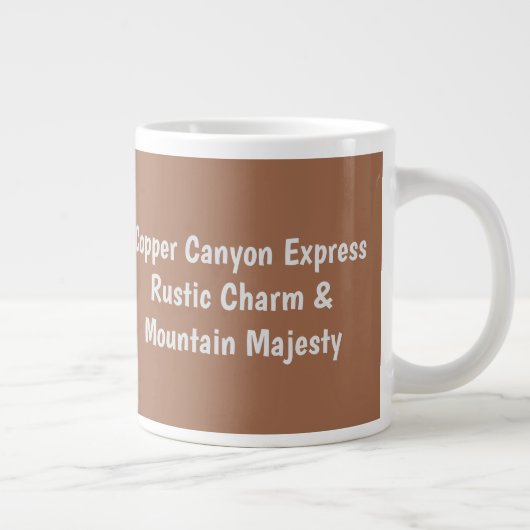 Copper Canyon Express Extra Grote Beker (Rechts)