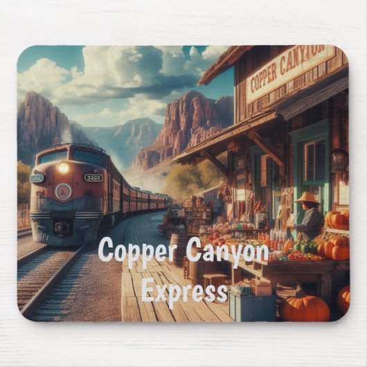 Copper Canyon Express Muismat (Voorkant)