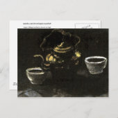 Copper Coffeepot en Bowls, Vincent van Gogh Briefkaart (Voorkant / Achterkant)