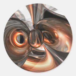 Copper Dreams Abstracte Sticker