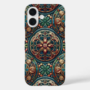 Copper Flower iPhone 16 hoes