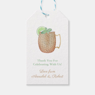 Copper Green Mole Kit Hartelijk dank voor Markerin Cadeaulabel