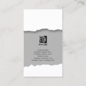 Copper Grunge Carte de visite professionnel arrach (Dos)