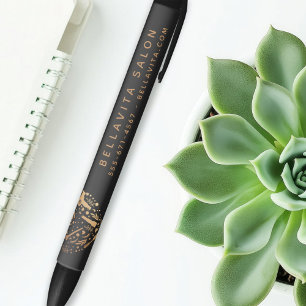 Copper Heart Salon Zakelijke Promotie Zwarte Inkt Pen