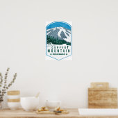 Copper Mountain Colorado Ski Badge Poster (Keuken)