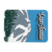 Copper Mountain Ski Area Colorado  Magneet (Horizontaal)