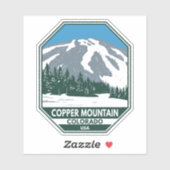 Copper Mountain Ski Area Colorado Sticker (Vel)