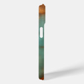 Copper Patina Rustic Metallic Case-Mate iPhone Case (Achterkant / Rechts)