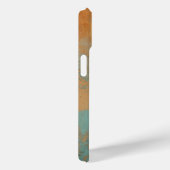 Copper Patina Rustic Metallic Case-Mate iPhone Case (Achterkant / Rechts)