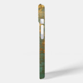 Copper Patina Rustic Metallic Case-Mate iPhone Case (Achterkant / Links)