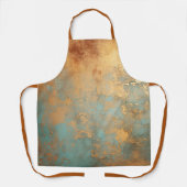 Copper Patina Rustic Metallic Schort (Voorkant)