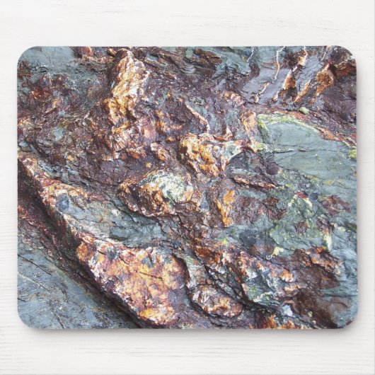 Copper Rocks Mousemat Muismat (Voorkant)