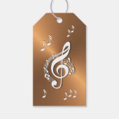 Copper Shine Music Cadeaulabel (Voorkant)