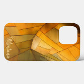 Copperbrass Sheet Metal Abstract Case-Mate iPhone Case (Achterkant (horizontaal))