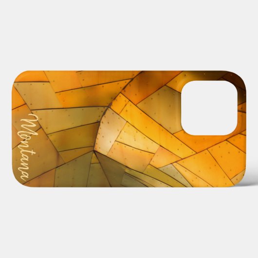 Copperbrass Sheet Metal Abstract Case-Mate iPhone Case (Achterkant (horizontaal))