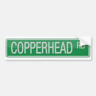 Copperhead Road street Bumpersticker