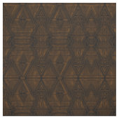 Coppery Steampunk Pyramid Design Stof (Swatch)