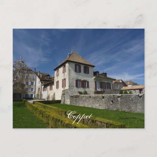 Coppet Briefkaart (Voorkant)