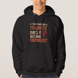 Coprolieten Fossiele Dinosaurus Mest Fossiele Uitw Hoodie