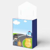 Cops and Robbers Birthday Party Guest Dank u Bedankdoosjes (Geopend)