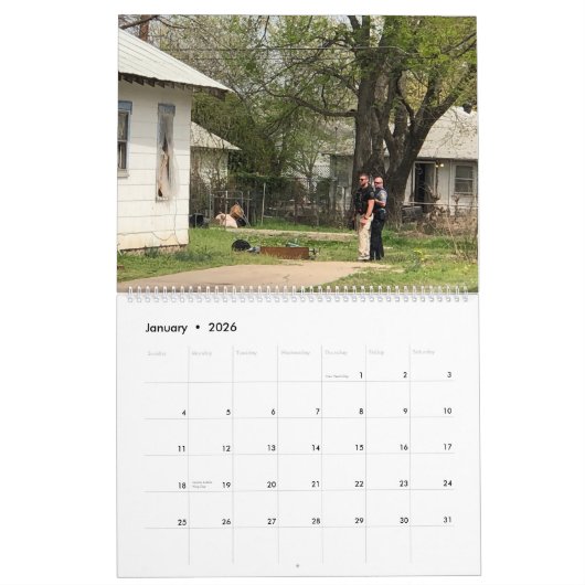 Cops dans le calendrier des trous (Jan 2026)