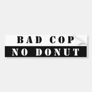 Cops & Donuts Bumpersticker