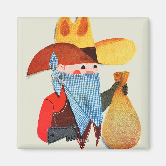 Cops en Robbers Magneet (Voorkant)