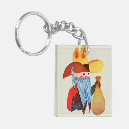 Cops en Robbers Sleutelhanger (Voorkant Links)