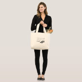 Cops Jokes Grote Tote Bag (Voorkant (model))