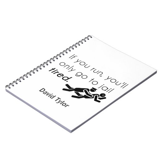 Cops Jokes Notitieboek (Linkerzijde)