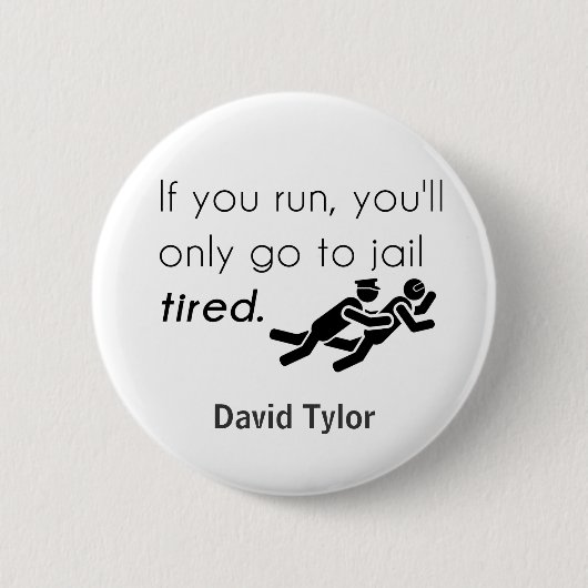 Cops Jokes Ronde Button 5,7 Cm (Voorkant)