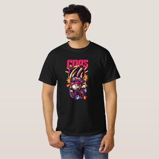 Cops T-shirt (Voorkant volledig)
