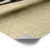 Cops van motorfietsen uit de jaren 20 Poster (Hoek)