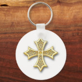 Coptic Orthodox Cross Sleutelhanger (Voorkant)