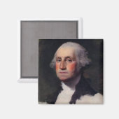 Copy Anthaeneum George Washington, Gilbert Stuart Magneet (Voorkant / Achterkant)
