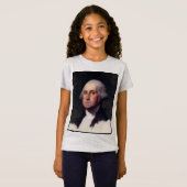 Copy Anthaeneum George Washington, Gilbert Stuart T-shirt (Voorkant volledig)