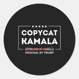 Copycat Kamala Geen belasting op originele tips Ronde Sticker
