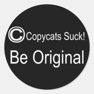Copycat Ronde Sticker