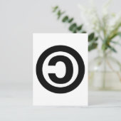COPYLEFT BRIEFKAART (Staand voorkant)