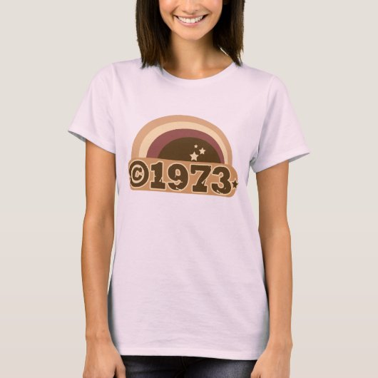 Copyright 1973 t-shirt (Voorkant)