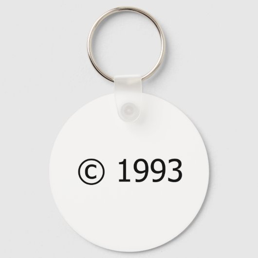 Copyright 1993 sleutelhanger (Voorkant)