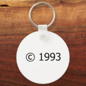 Copyright 1993 sleutelhanger (Voorkant)