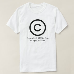 Copyright Alle rechten voorbehouden T-Shirt