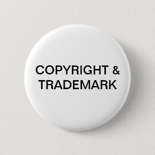 Copyright & merkenButton Ronde Button 5,7 Cm