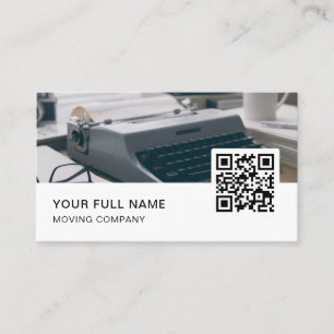 Copywriter QR Code Logo Social Media Visitekaartje