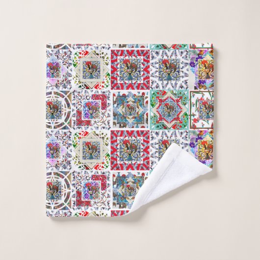 Coq de Barcelos, Portugal (Gant de toilette)