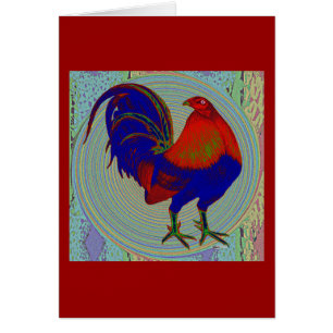 Coq de combat : Coq impressionniste
