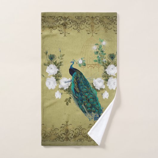 Coq de fleur (Serviette à main)