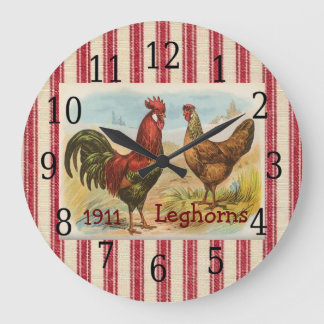 Coq De Pays Français, Hen Horloge D'Impression