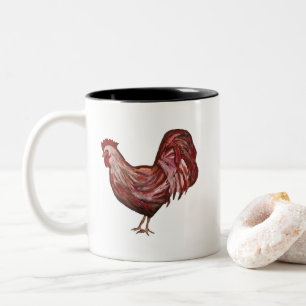 Coq Farm Illustration Mug